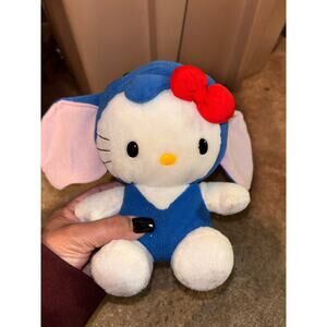 Sanrio Hello Kitty Plush Wild Safari Edition Elephant Vintage Nakajima